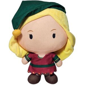 Warner Bros Elf Movie Plush Jovie Toy Factory 9” Christmas Elf Stuffed Doll